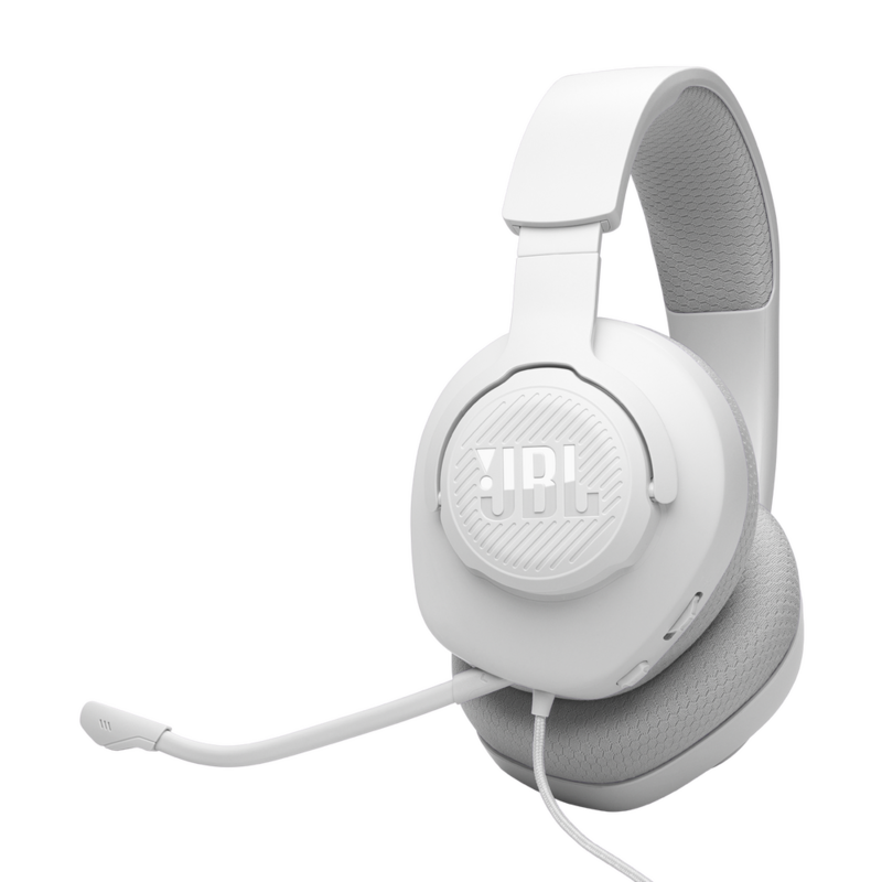 Quantum 100 M2, White Gaming-Wired Over-ear Headset