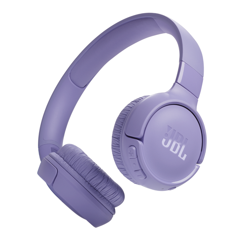 Tune520BT - Wireless On ear headphones - Pure bass Sound / 57hours battery / Comfort Fit /App Supported- Purple