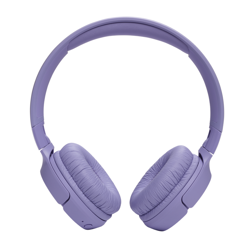Tune520BT - Wireless On ear headphones - Pure bass Sound / 57hours battery / Comfort Fit /App Supported- Purple