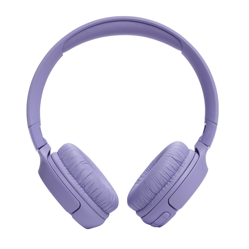 Tune520BT - Wireless On ear headphones - Pure bass Sound / 57hours battery / Comfort Fit /App Supported- Purple