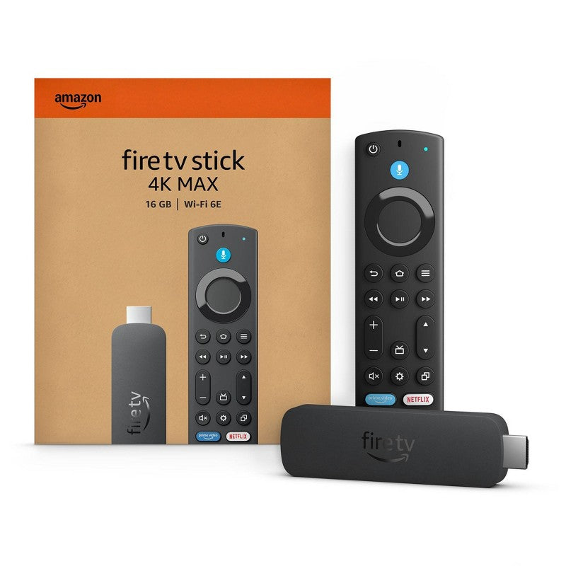 Fire TV Stick with 4K Max WiFi 6 With Alexa Voice Remote