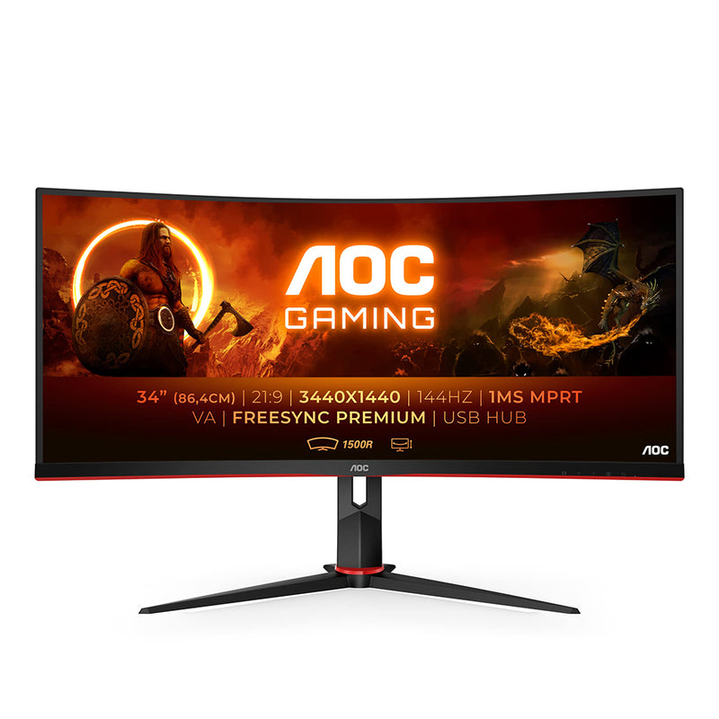 34” CU34G2X/BK GAMING G2 CURVED 144HZ