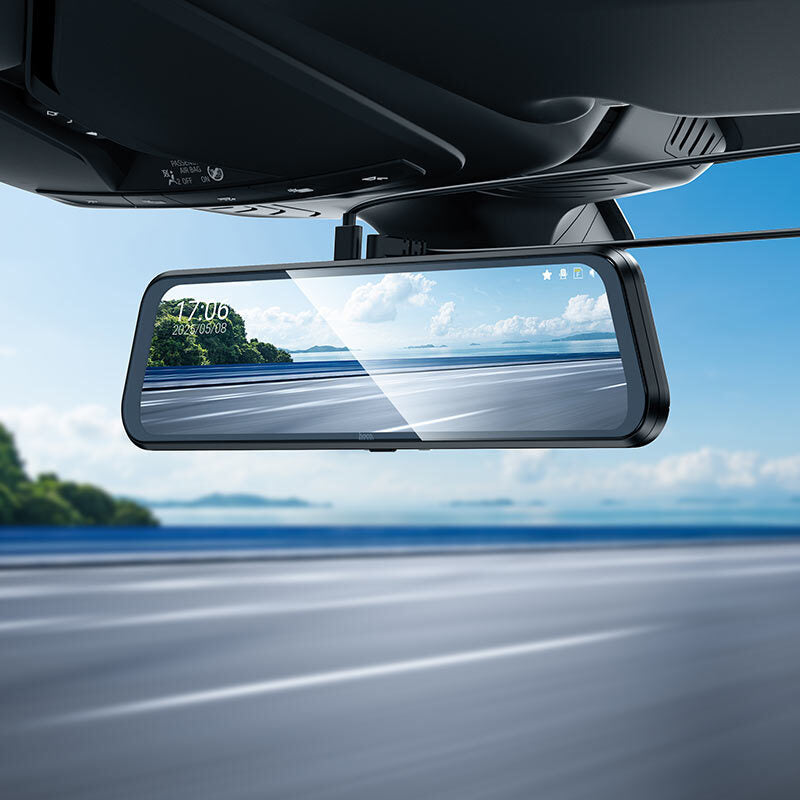 Dash Cam DV16 | Mirror Dual-Channel Driving Recorder