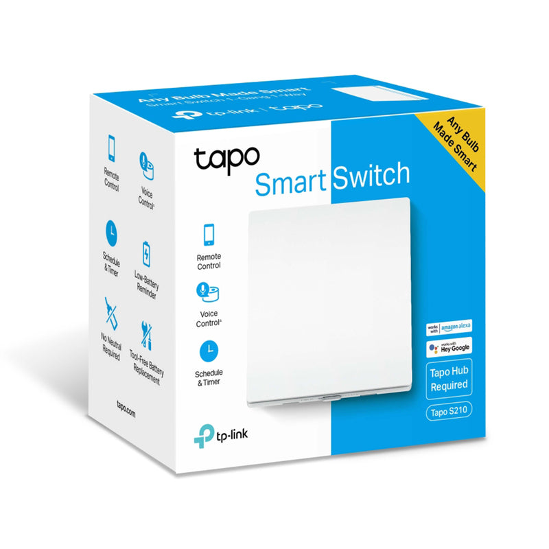 Tapo S210  Smart Light Switch 1-Gang 1-Way