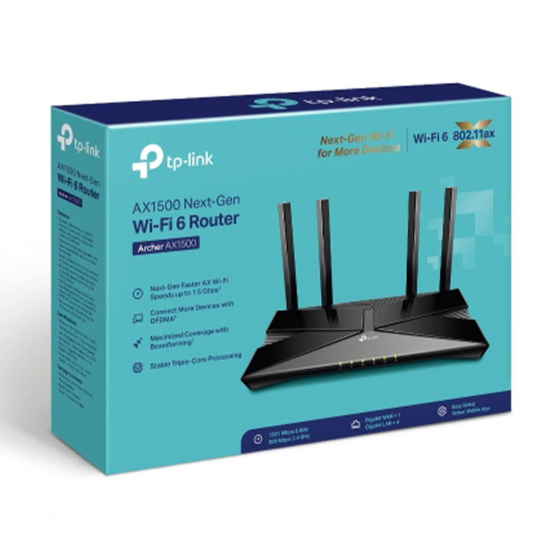 Archer AX1500 Next-Gen Wi-Fi 6 Router