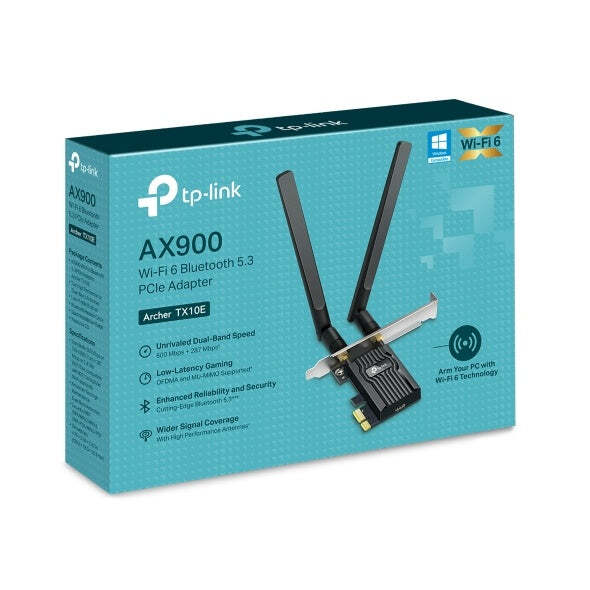 AX900 PCI Express Wi-Fi 6  Bluetooth 5.3 | Archer TX10E