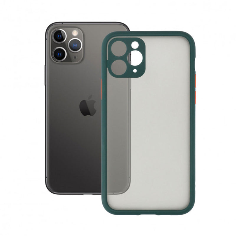 KSIX Duo Soft Cover For iPhone 11 | Green