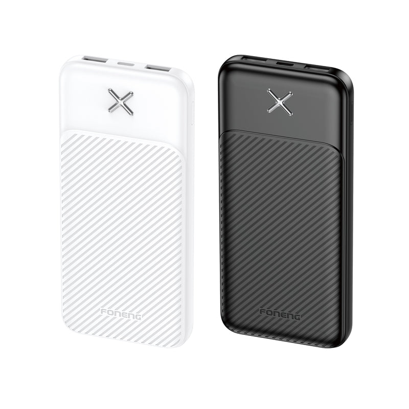 PX109 10000mAh Power Bank (2.1A &amp; 2 Outputs) Black