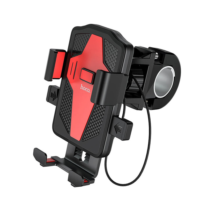 CA73 Flying Bicycle Universal Phone Holder (4.5-7") Black &amp; Red