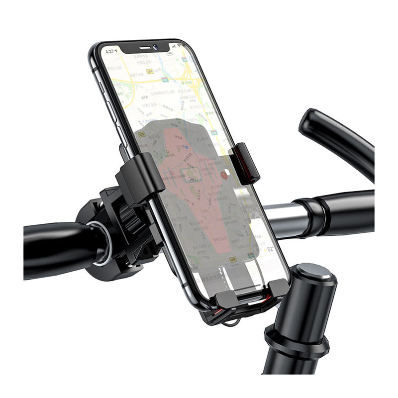 CA73 Flying Bicycle Universal Phone Holder (4.5-7") Black &amp; Red