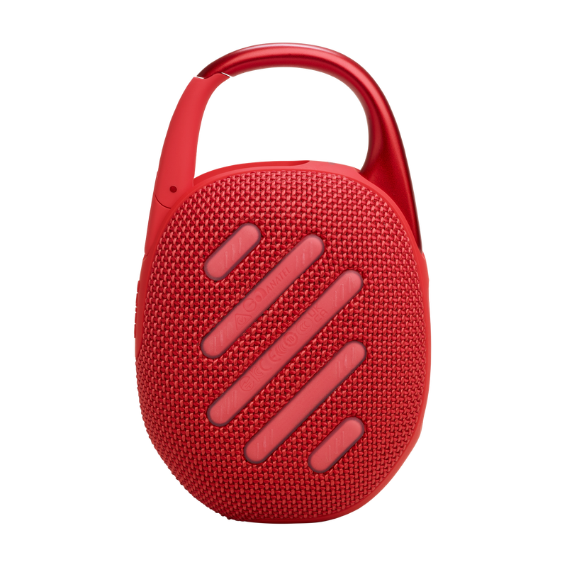 Clip 5, Red portable bluetooth speaker, 12H battery, IP67 and Auracast connect