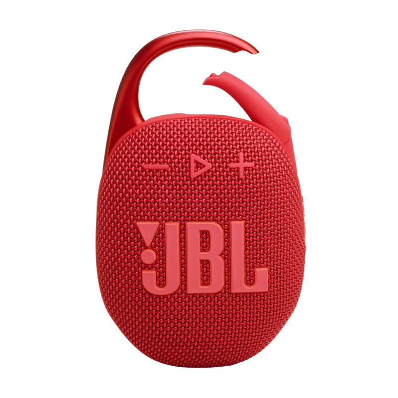 Clip 5, Red portable bluetooth speaker, 12H battery, IP67 and Auracast connect