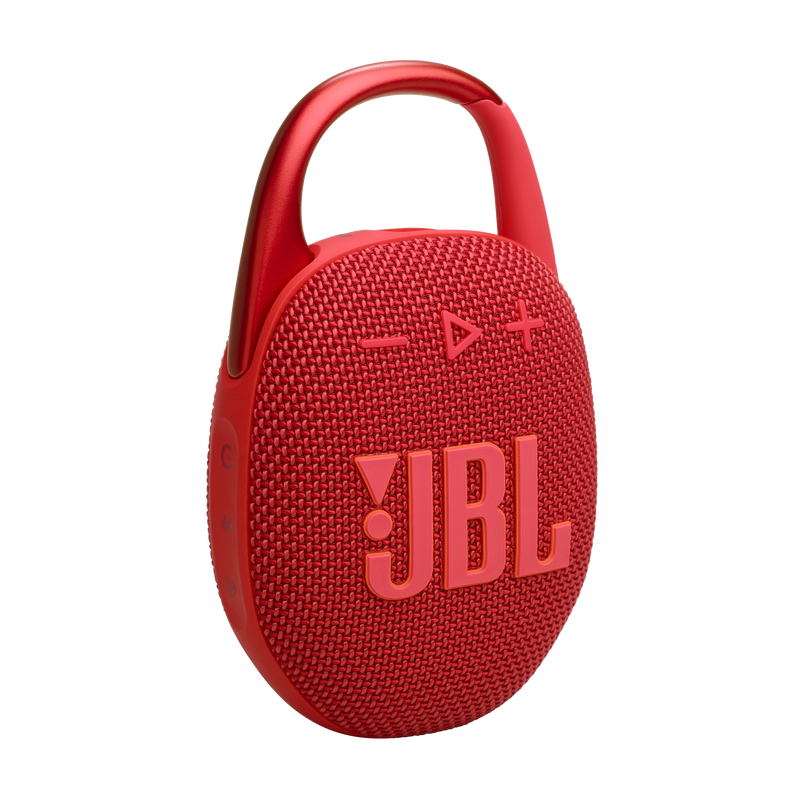 Clip 5, Red portable bluetooth speaker, 12H battery, IP67 and Auracast connect