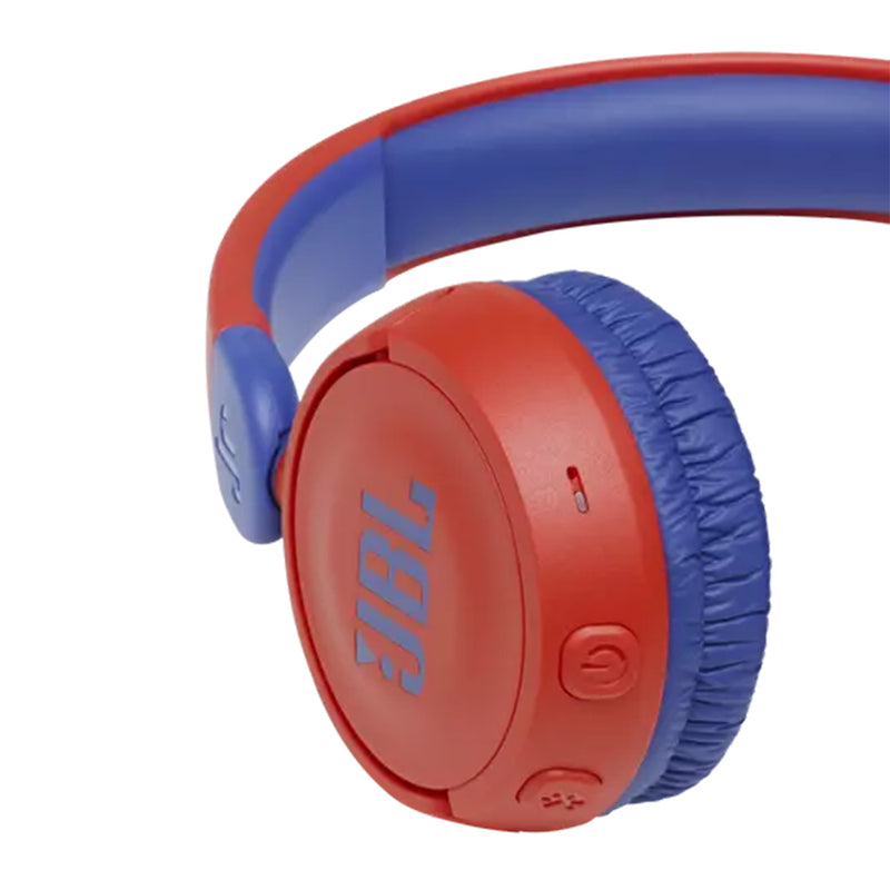 JR310BT Kids Wireless On Ear Headphones Red TechStar