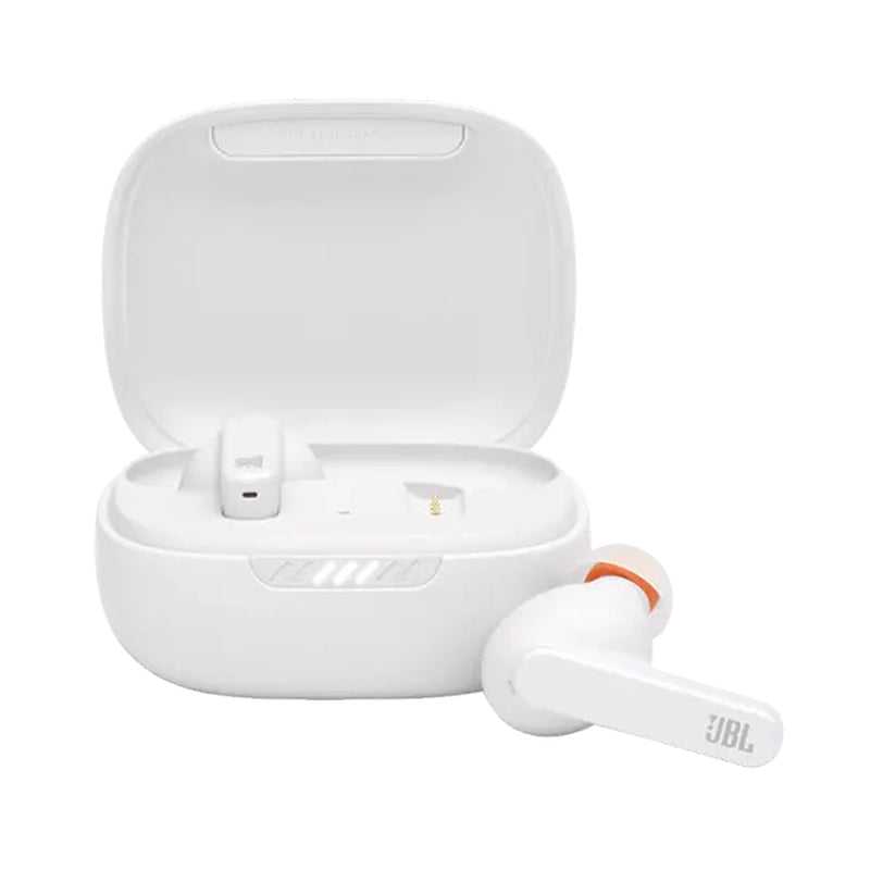 LIVE Pro True Wireless NC Earbuds Wireless Charging full touch White