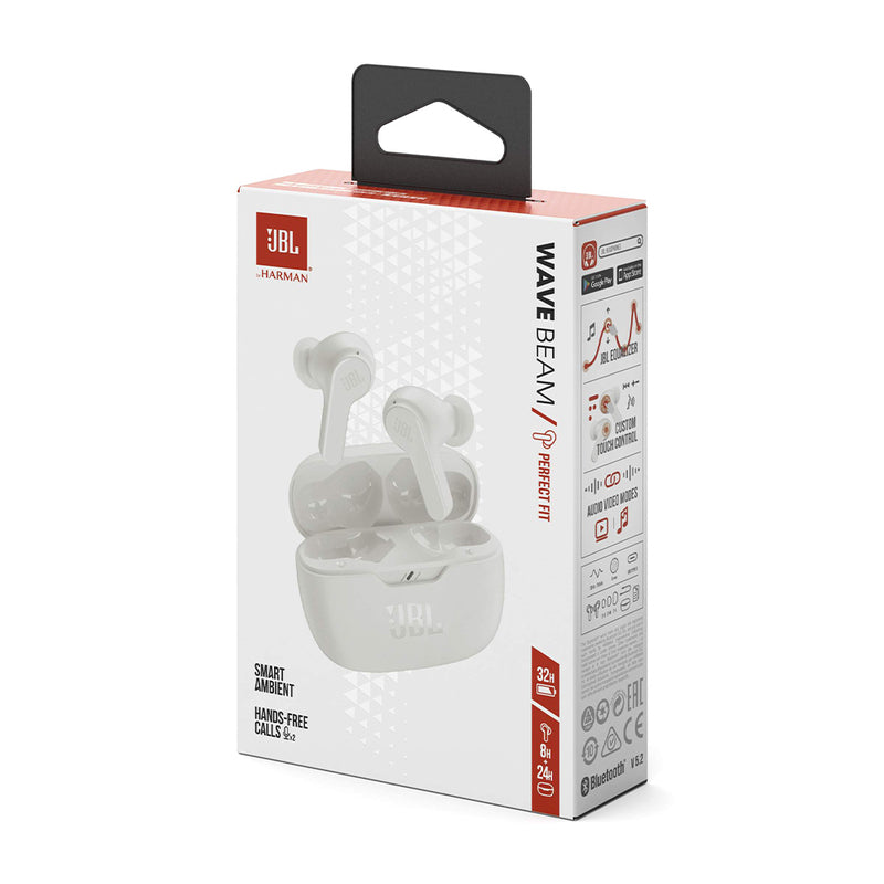 Wave Beam - True Wireless Earbuds, White
