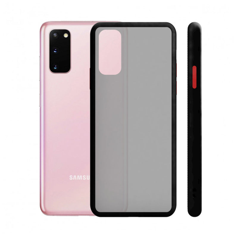 KSIX Duo Soft Cover For Galaxy S20 | Black