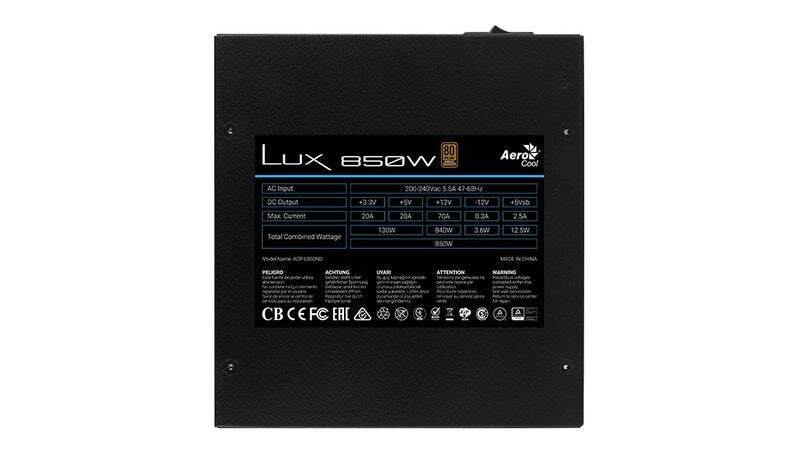 Zasilacz PLUS Bronze + 850W power supply