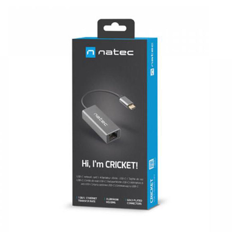 NETWORK CARD CRICKET 1GB USB-C 3.1 1X RJ45