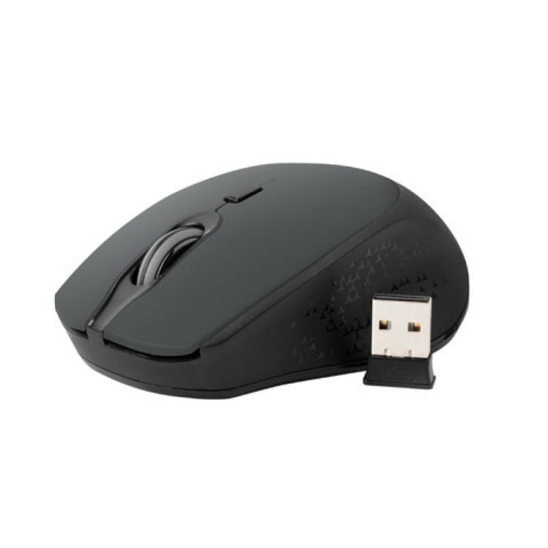 MOUSE OSPREY WIRELESS 1600DPI BLUETOOTH + 2.4GHZ BLACK-GRAY