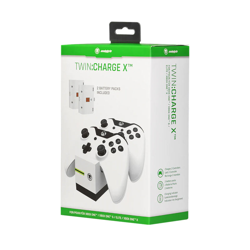Snakebyte  Xbox X/S Twin Charge X (White)