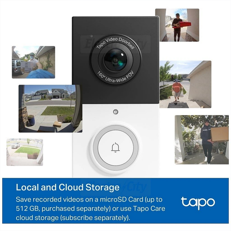 Tapo D210 2K 3MP Video Doorbell Camera