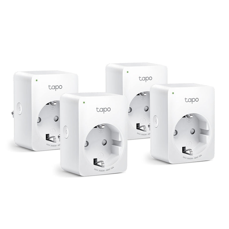 Tapo P110(4-pack)  Mini Smart Wi-Fi Socket, Energy Monitoring, 4-Pack