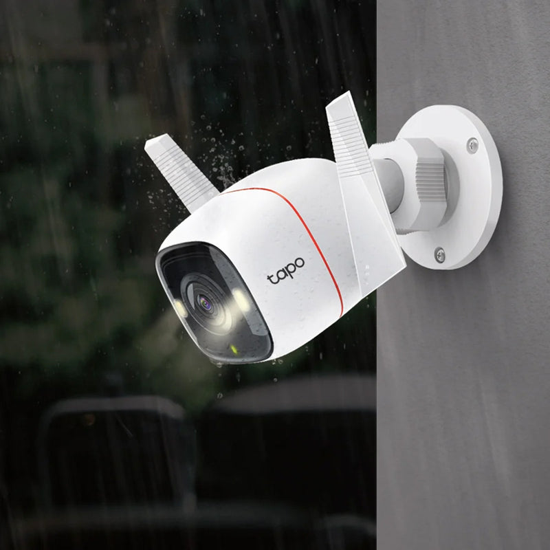 Tapo Outdoor Smart Security Camera, Colour Night Vision