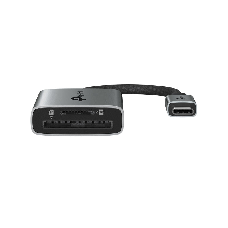 Type C to SD &amp; Micro SD Card Reader Black USB 3.0
