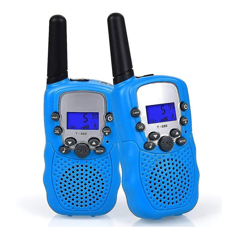 T 388 Blue Kids Walkie Talkie 2 in 1 Pack TechStar