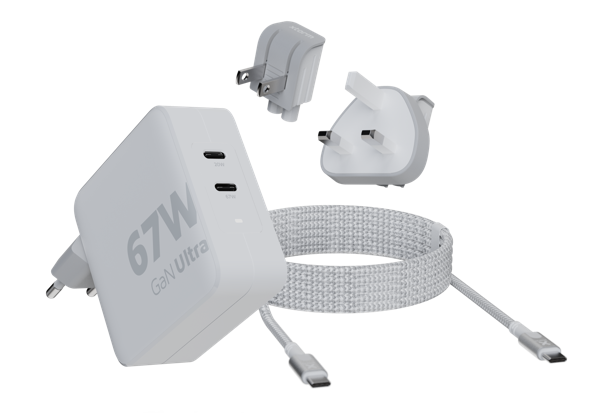 Xtorm 67W GaN Travel ChargerPD Cable