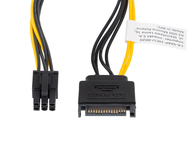 SATA(M)->PCI EXPRESS(M) 6 PIN CABLE 20CM