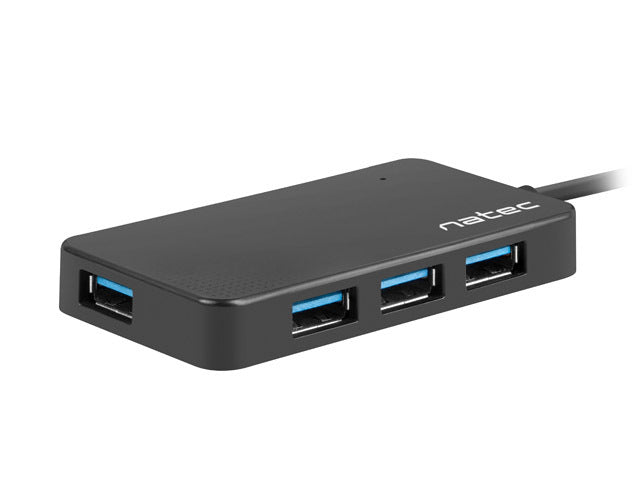 USB 3.0 HUB NATEC MOTH 4-PORT BLACK