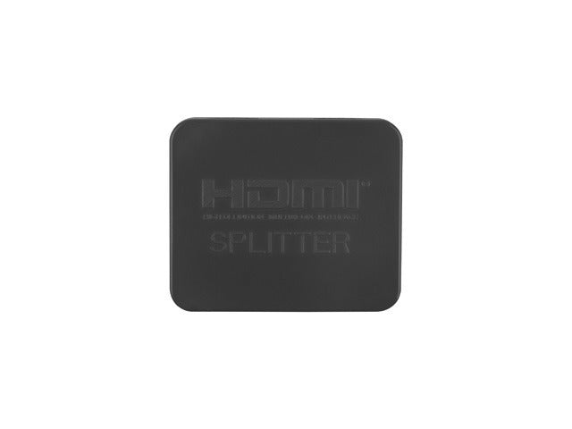 SPLITTER VIDEO HDMI->2X HDMI 4K + MICRO USB PORT BLACK