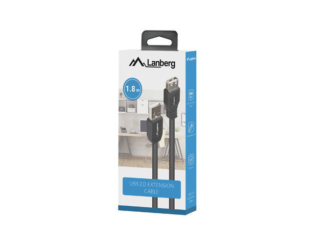 Extension USB-A M/F 2.0 CABLE 1.8M