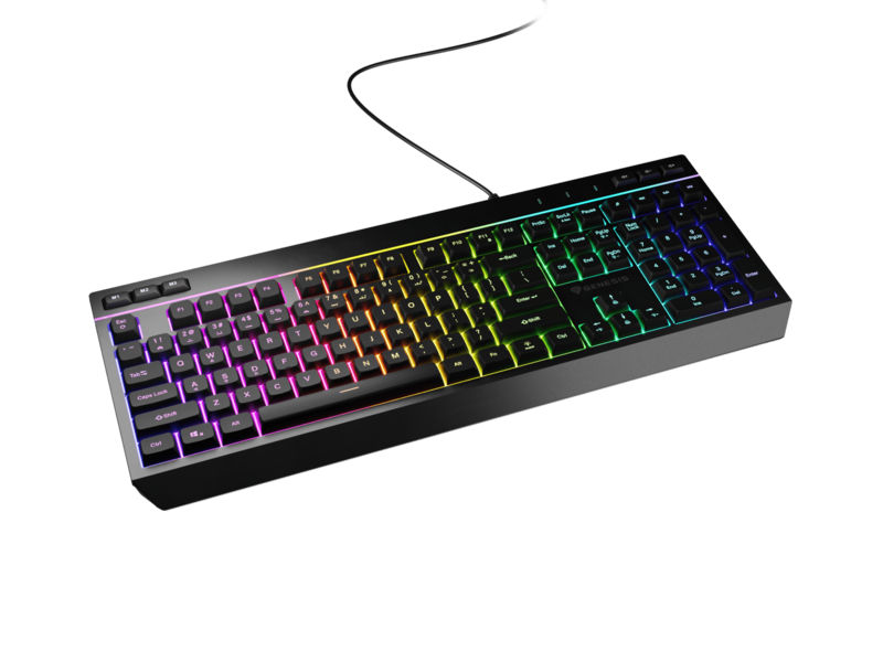 Gaming Keyboard Rhod 530 RGB US Layout Backlight Programmable