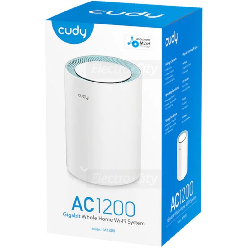 AC1200 Gigabit WiFi Mesh 1 Pack