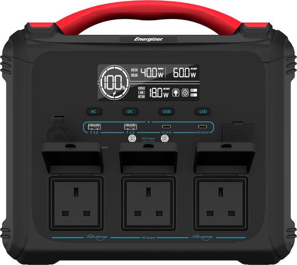 Energizer 1102Wh Portable Power Station PPS1100W2F-UK