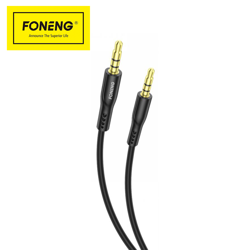 BM22 Audio Cable (100cm) Male 3.5mm to Male 3.5mm / Black