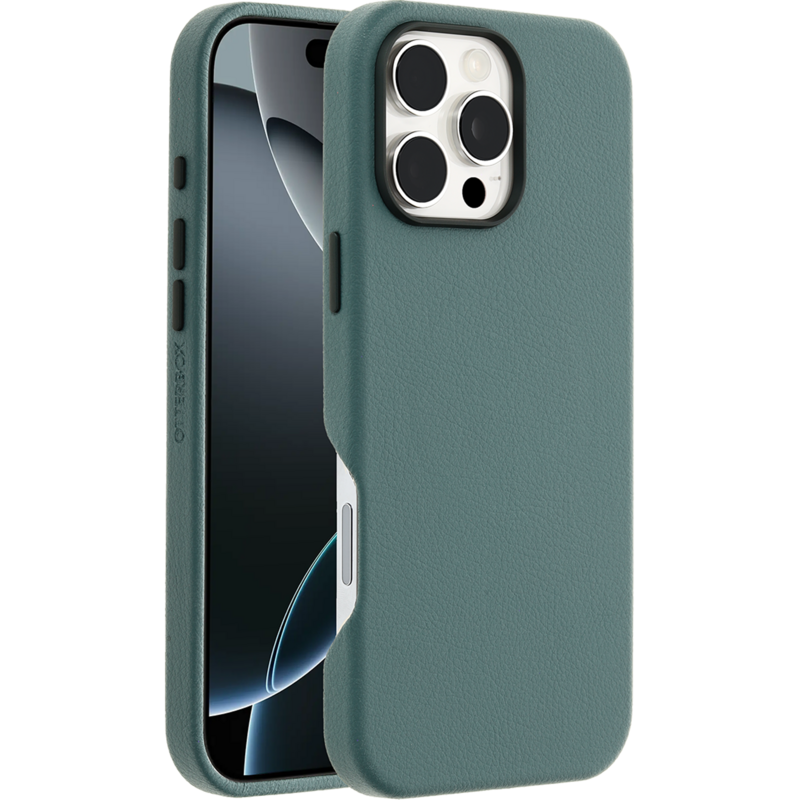 Symmetry Cactus Leather iPhone 16 Pro Max Juniper Sprig - green