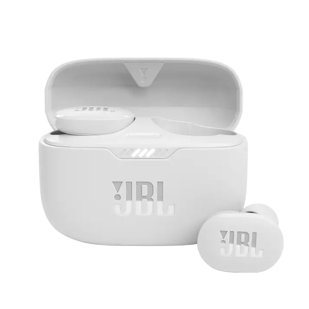 JBL130NC TWS True Wireless Earbuds, White