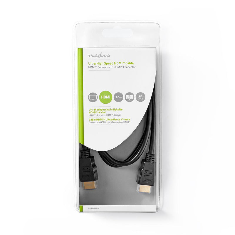 HDMI 8K High Speed 48Gbps Cable | HDMI 2.1, 1m