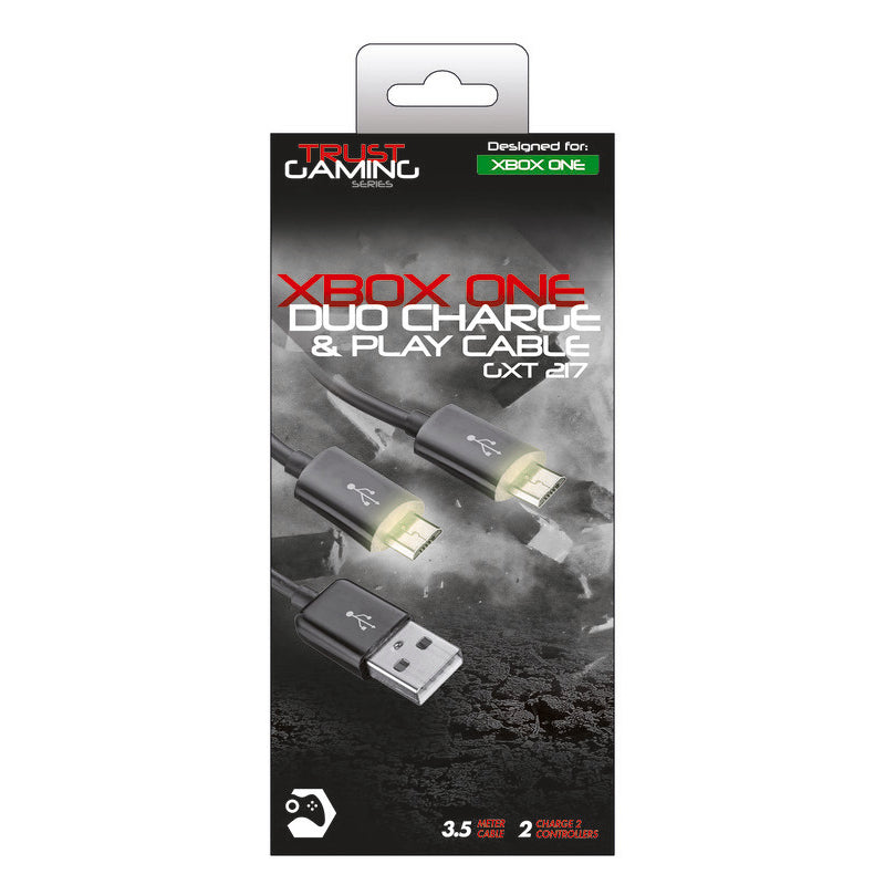 Trust GXT 221 Duo Charge Cable | Xbox One