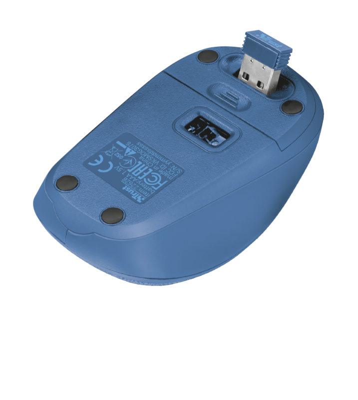 Yvi Fabric Wireless Mouse | Blue