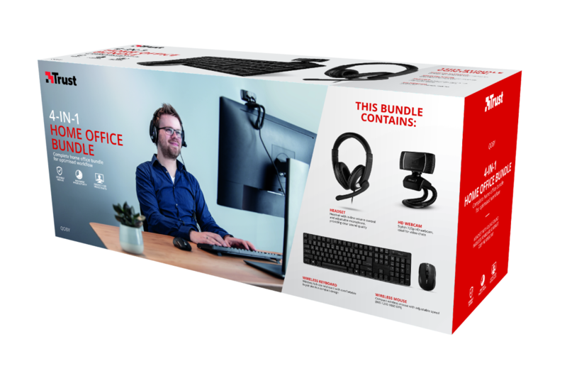 Qoby 4-in-1 Home Office Set