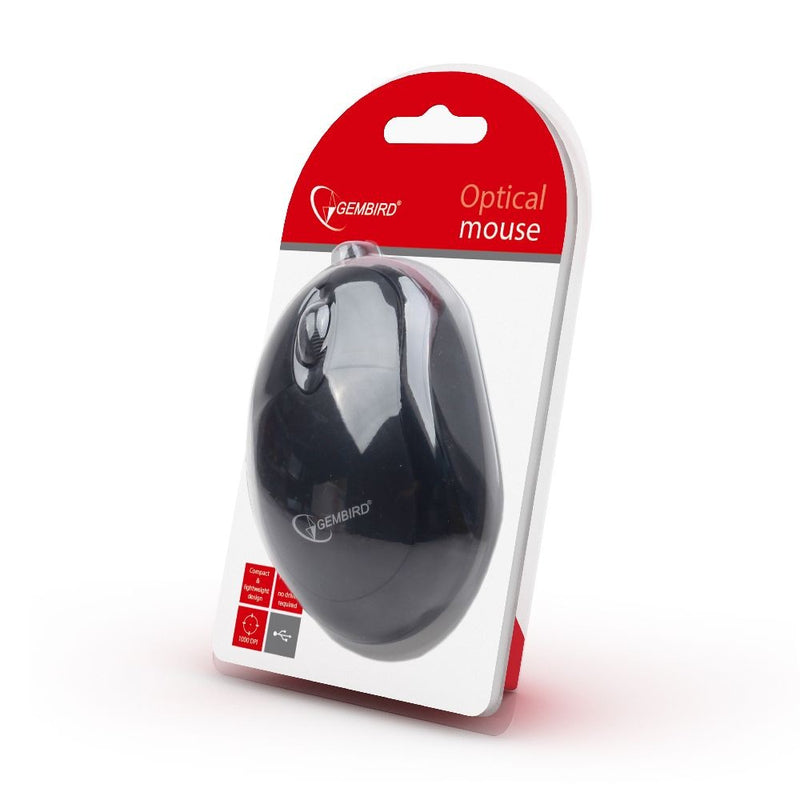 MUS-U-01 Wired Optical Mouse | Black | 1000 DPI