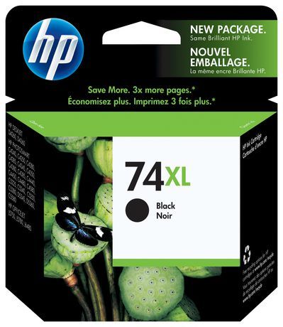Hp 74XL High Yield Black Cartridge