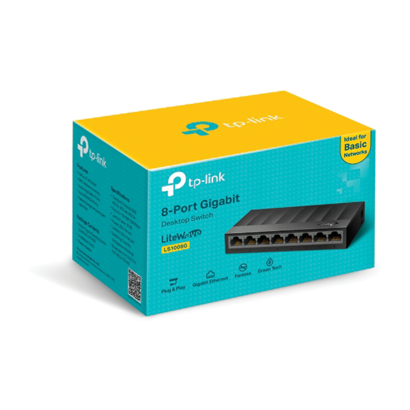 8-Port Gigabit Unmanaged Network Switch | LS1008G