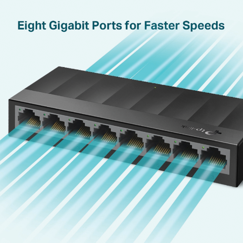 8-Port Gigabit Unmanaged Network Switch | LS1008G
