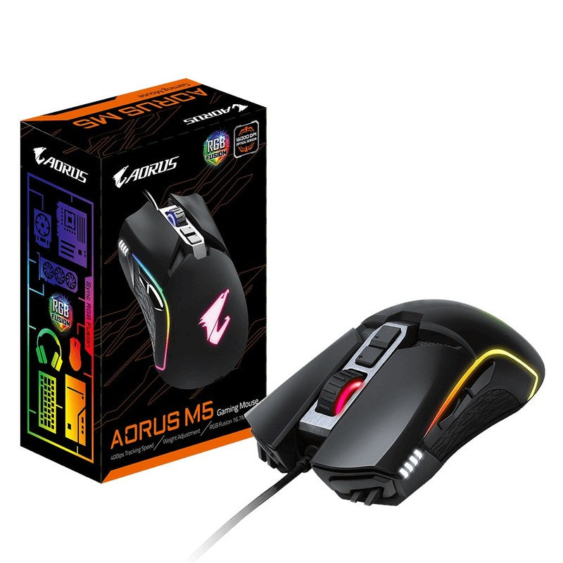 Aorus M5 RGB Gaming Mouse | Black